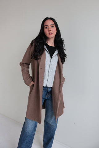 Two - in - One Layered Hoodie Coat - Final Sale - Ardire Collection