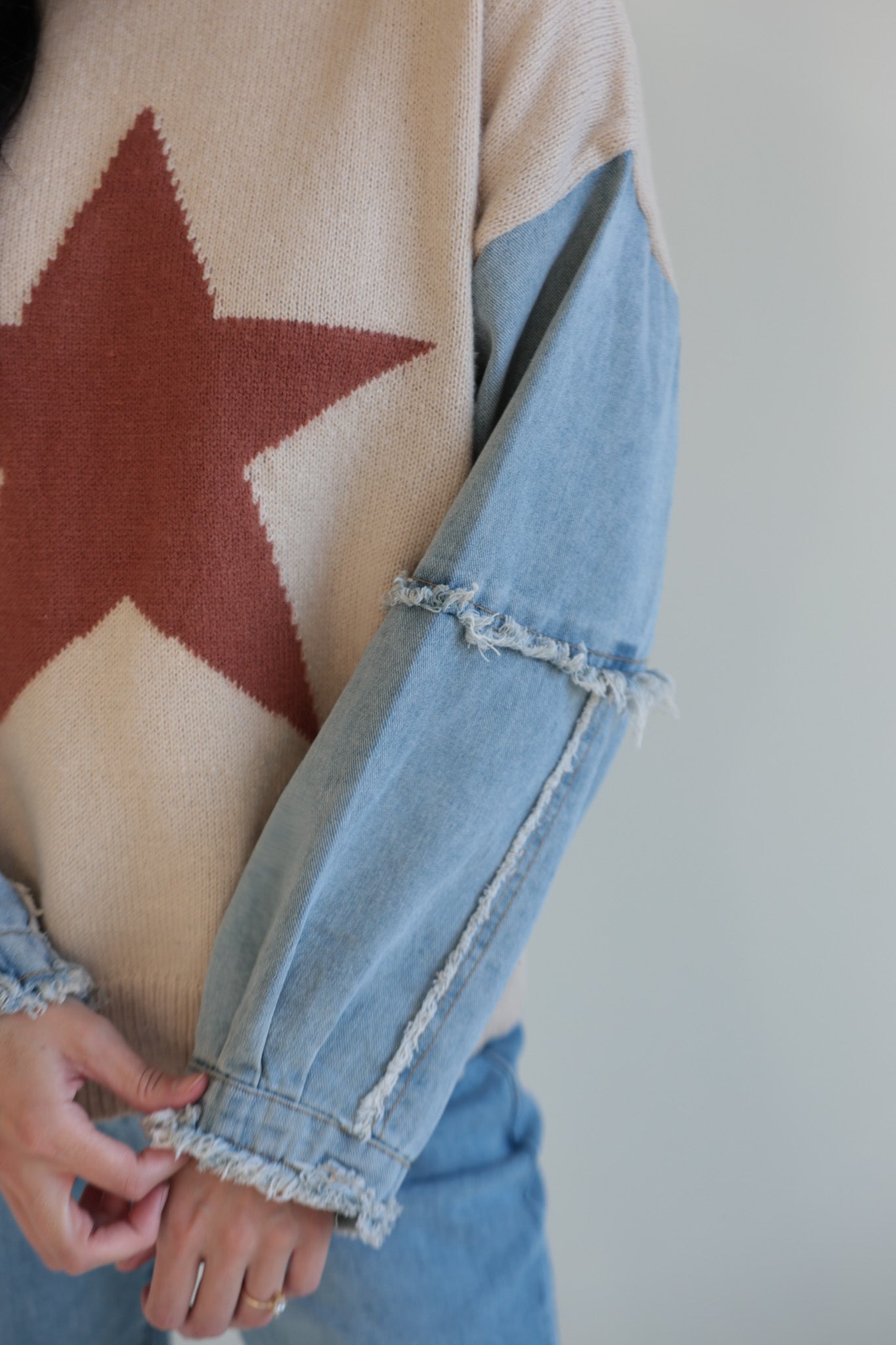 Western Star Knit Sweater - Final Sale - Ardire Collection