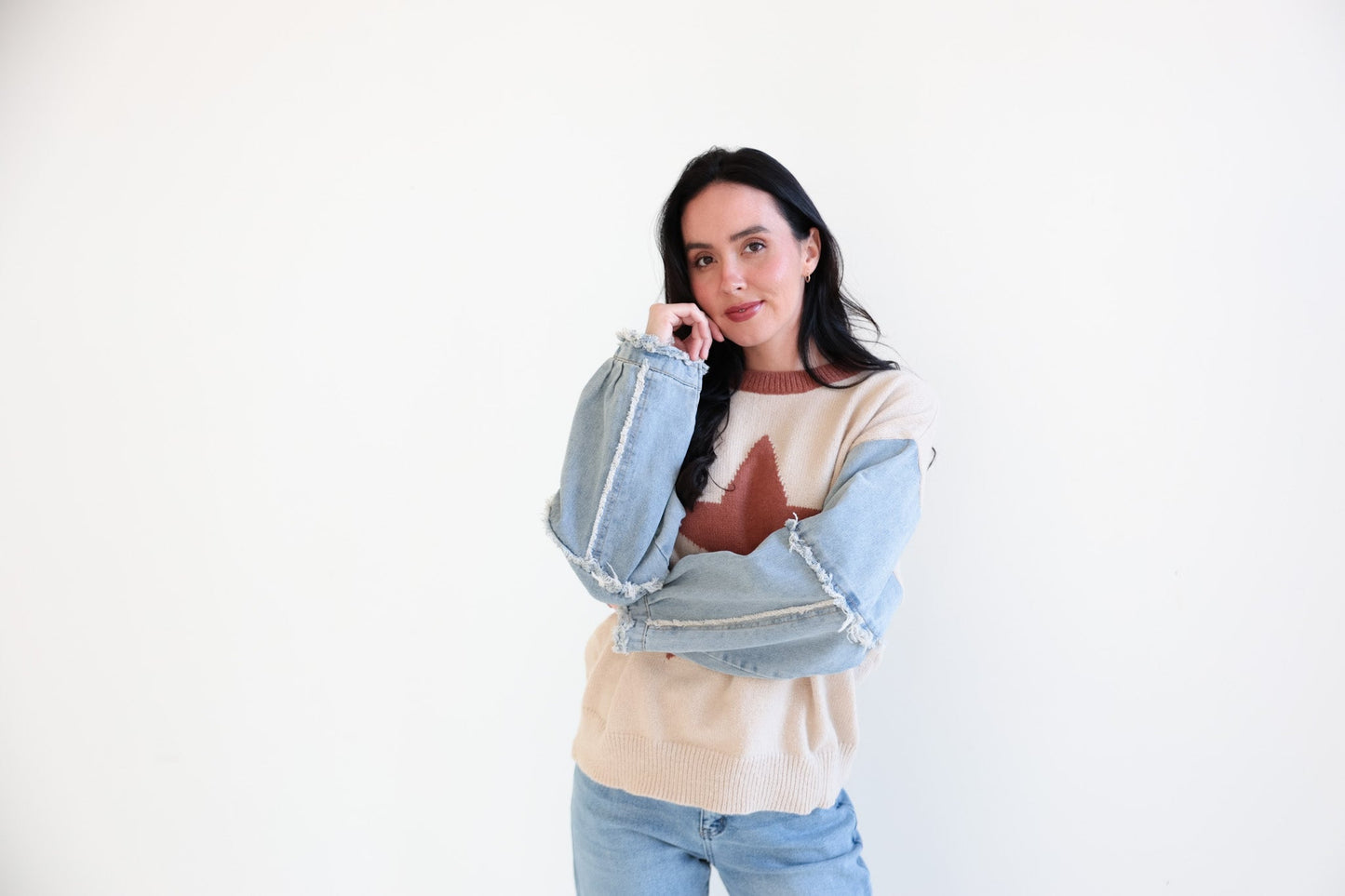 Western Star Knit Sweater - Final Sale - Ardire Collection