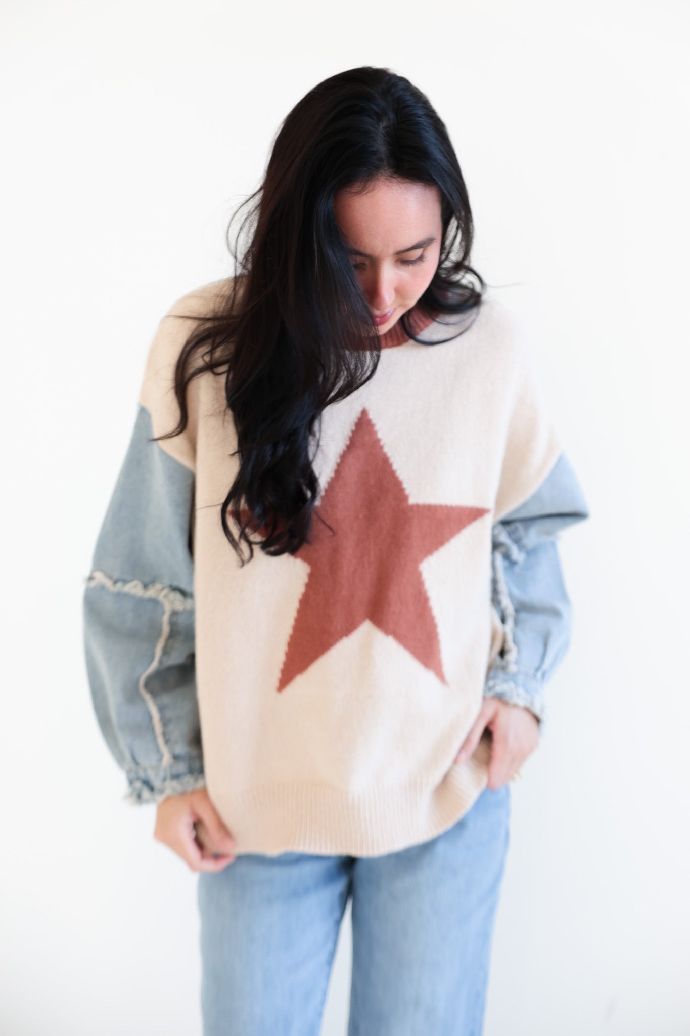 Western Star Knit Sweater - Final Sale - Ardire Collection