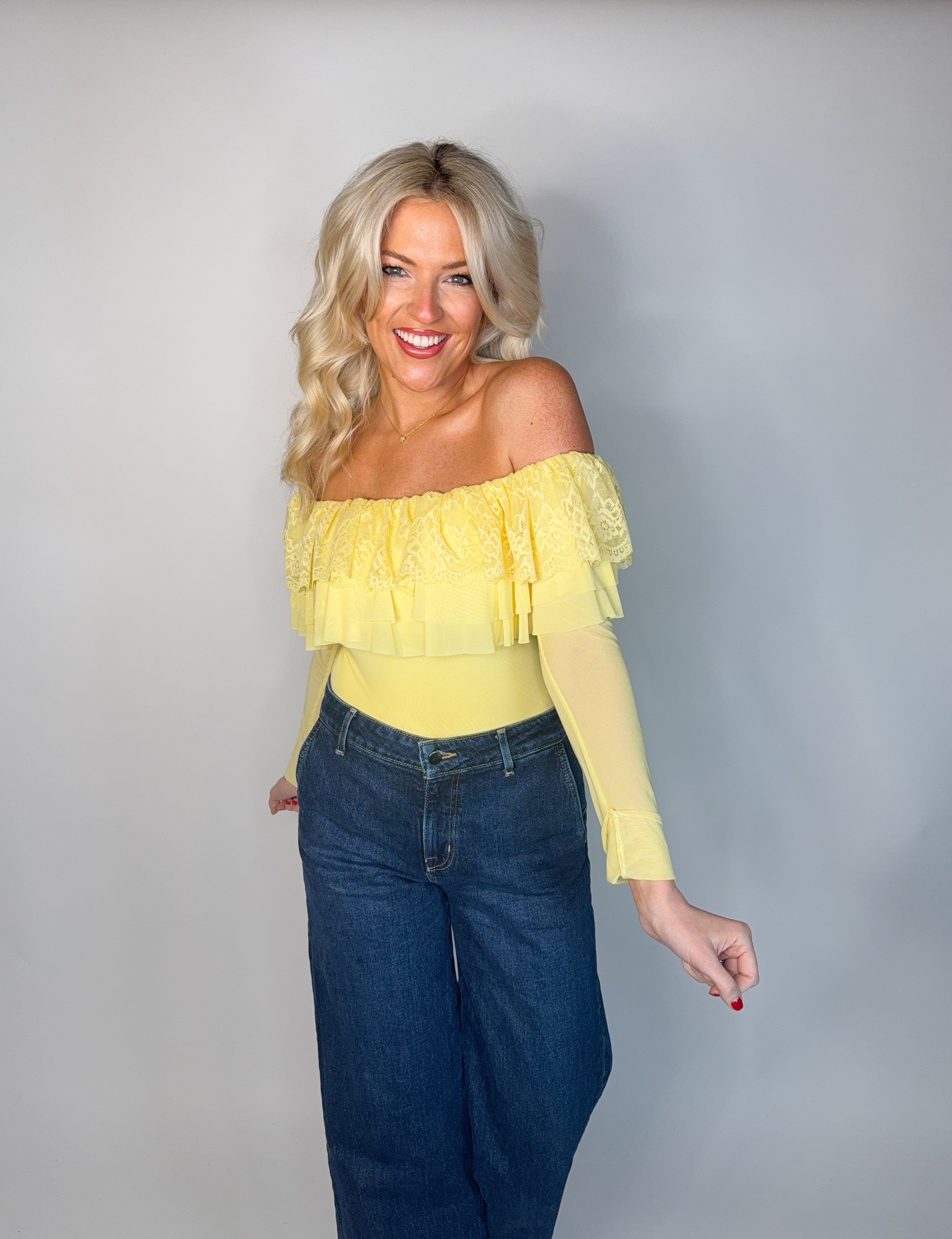 Sunset Ruffle Bodysuit – Ardire Collection