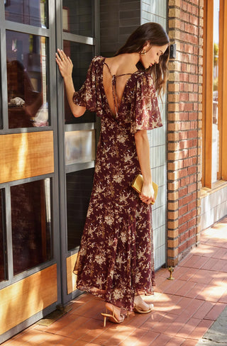 The Evelyn Floral Maxi Dress