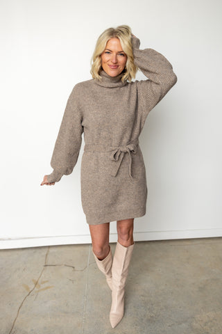 Audrina Sweater Dress