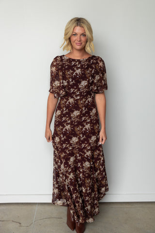 The Evelyn Floral Maxi Dress