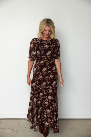 The Evelyn Floral Maxi Dress