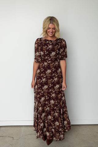 The Evelyn Floral Maxi Dress