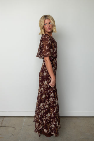 The Evelyn Floral Maxi Dress