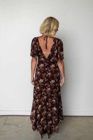 The Evelyn Floral Maxi Dress