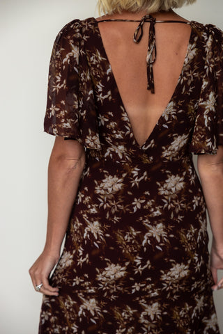 The Evelyn Floral Maxi Dress