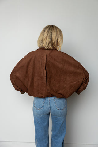 The Rowan Suede Utility Jacket
