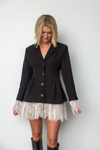 The Vivienne Lace Blazer Dress