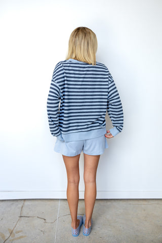 The Seaside Stripe Pullover
