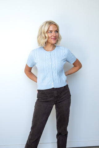 The Hadley Cable Knit Cardigan