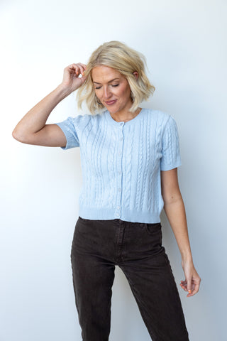 The Hadley Cable Knit Cardigan
