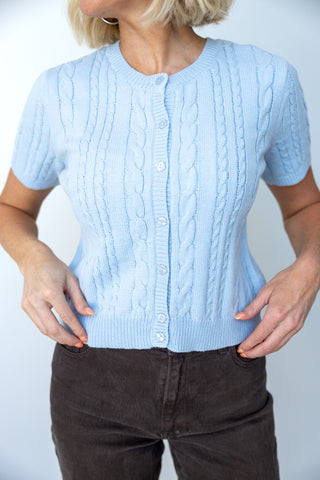The Hadley Cable Knit Cardigan