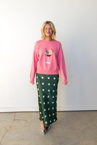 The Merry Martini Sweater