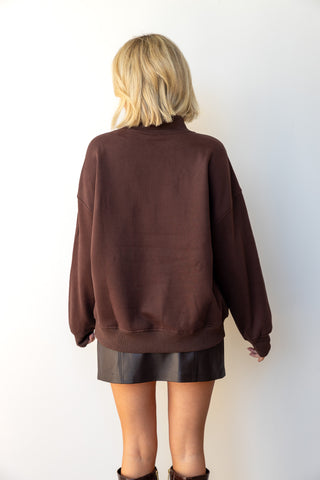 The Holiday Cocktail Mockneck Sweatshirt