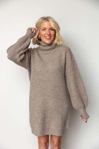 Audrina Sweater Dress - Ardire Collection