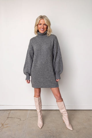 Audrina Sweater Dress-Preorder - Ardire Collection