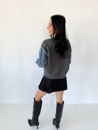 Bold Red Heart Sweatshirt – final sale - Ardire Collection