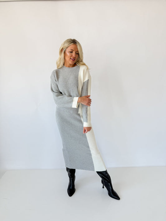 Cozy Chic Color - Block Knit Set - Ardire Collection