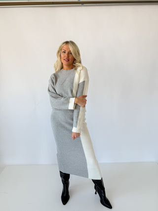 Cozy Chic Color - Block Knit Set - Ardire Collection