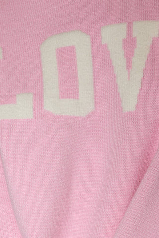 Crew neck long sleeve love sweater - Ardire Collection