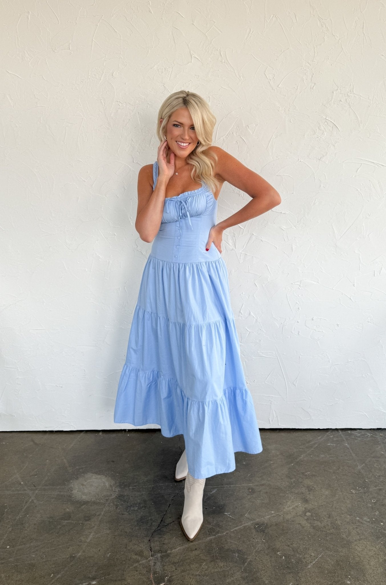 Elegant Tiered Maxi Dress Elegant Tiered Maxi Dress