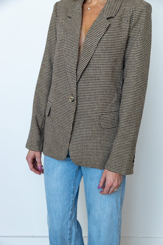 Evan Check Blazer - Ardire Collection