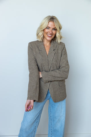Evan Check Blazer - Ardire Collection