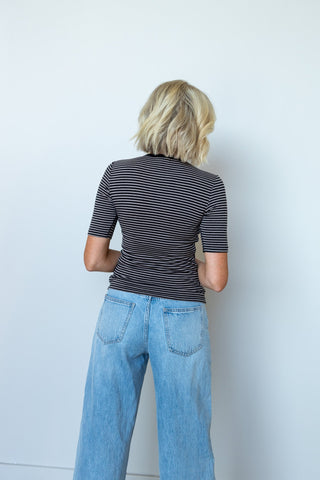 Freida Striped Tee - Ardire Collection