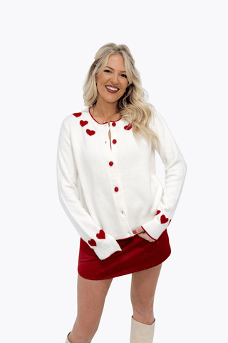 Heartfelt button up cardigan - Ardire Collection