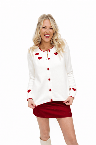 Heartfelt button up cardigan - Ardire Collection