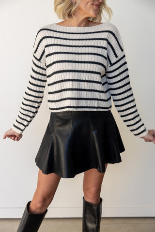 Rosalind Striped Sweater - Ardire Collection