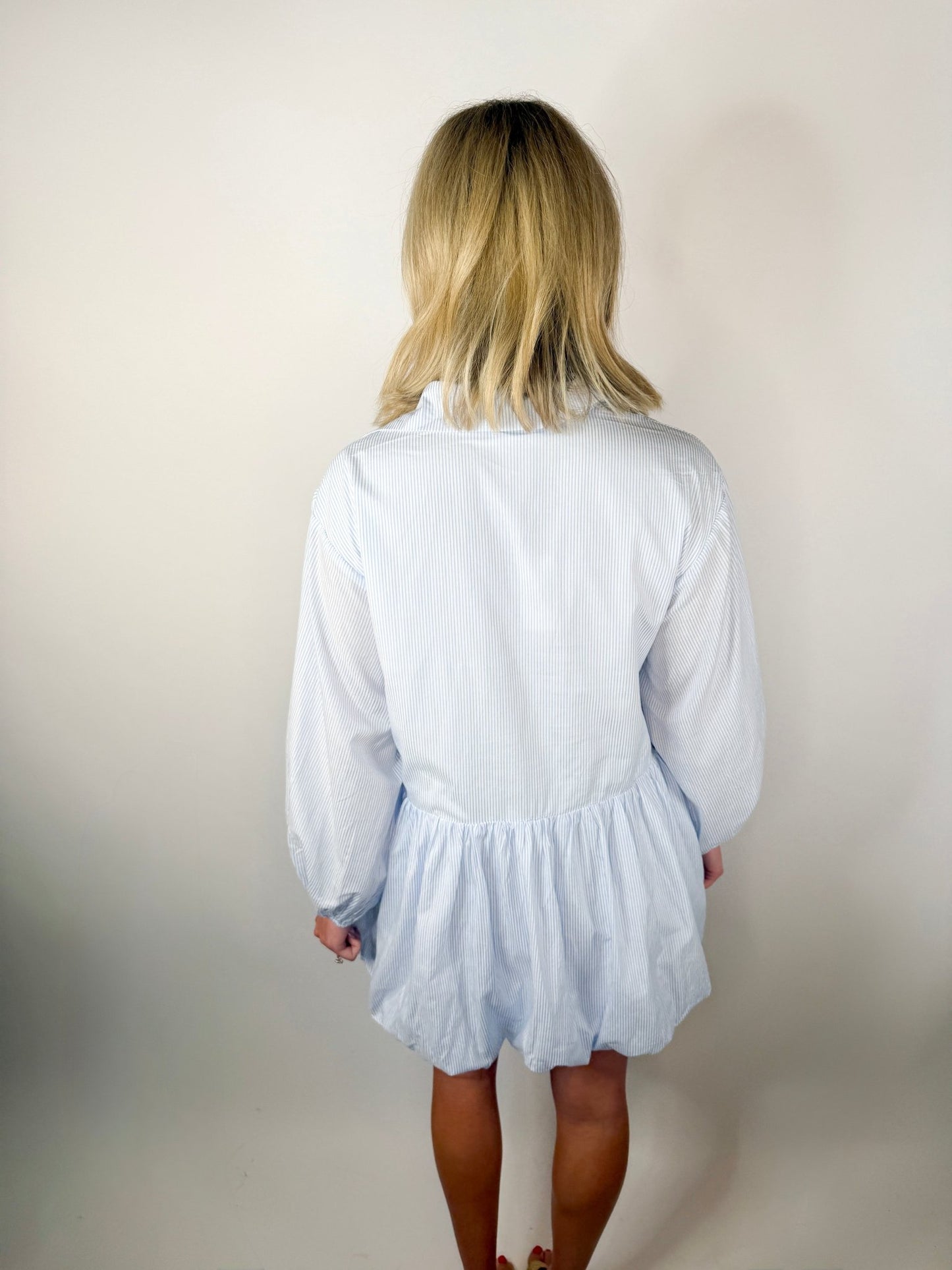 Skyline Poplin Drop - Waist Dress - Ardire Collection