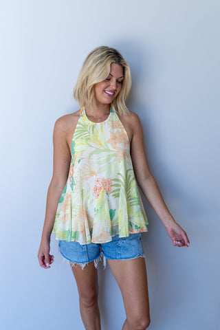 The Amalfi Tropic Blouse - Ardire Collection