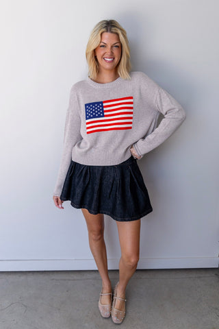The Americana Knit Sweater - Ardire Collection