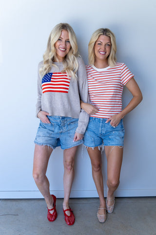 The Americana Knit Sweater - Ardire Collection