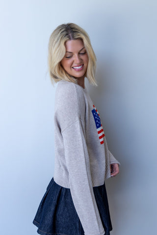 The Americana Knit Sweater - Ardire Collection