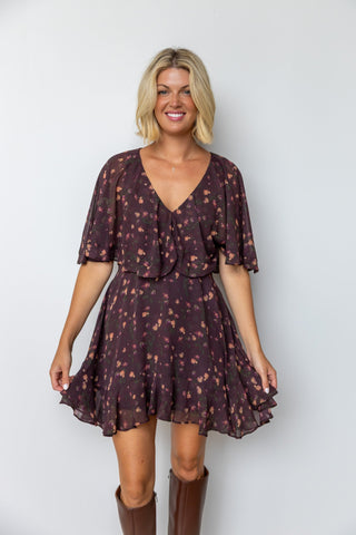 The Andie Floral Mini Dress - Ardire Collection