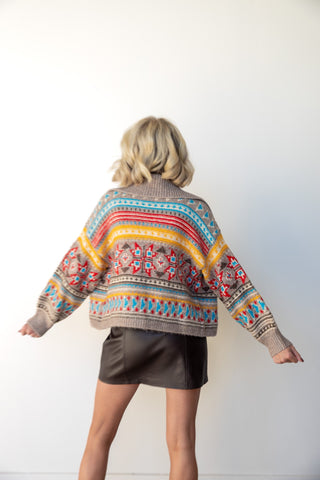 The Aspen Fair Isle Cardigan - Ardire Collection
