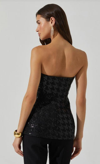 The Brittany Sequin Corset Top - Ardire Collection