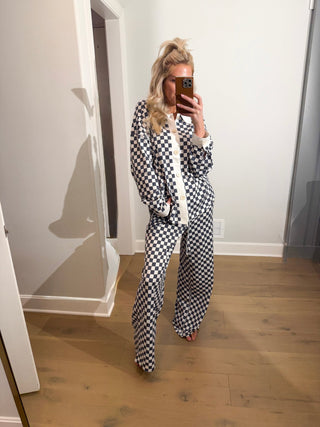 The Checkered Lounge Set - Ardire Collection