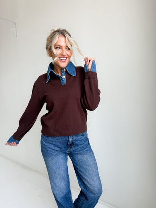 The Devon Sweater Top - Ardire Collection