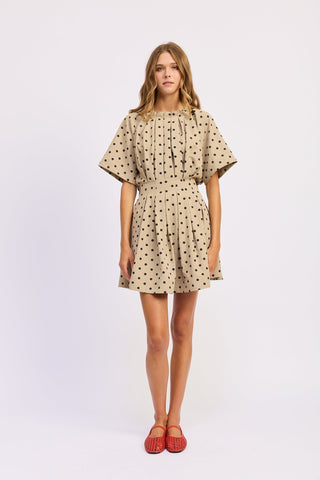 The Hadley Polka Dot Mini Dress - Ardire Collection