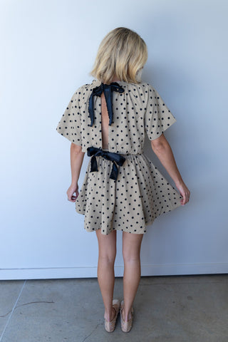 The Hadley Polka Dot Mini Dress - Ardire Collection