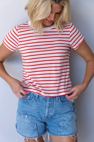 The Harbor Stripe Tee - Ardire Collection