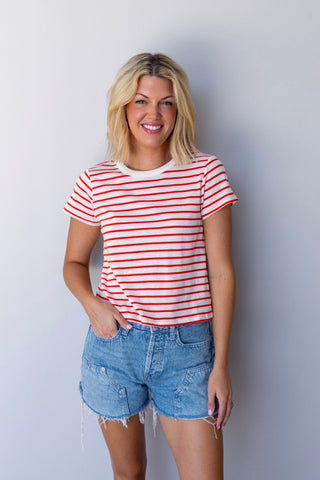 The Harbor Stripe Tee - Ardire Collection