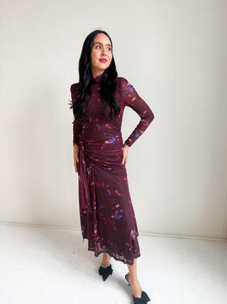 The Isla Mesh Midi Dress - Ardire Collection