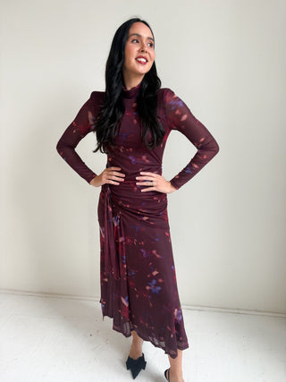 The Isla Mesh Midi Dress - Ardire Collection